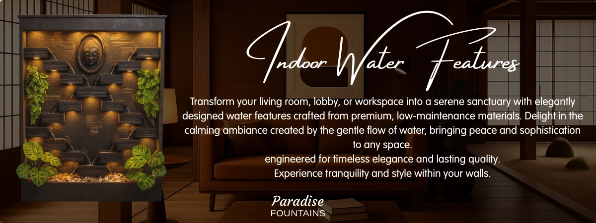 Indoor Waterfalls by Paradise Fountains
