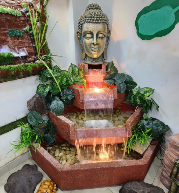 Corner Outdoor Waterfall
