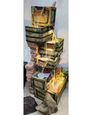 Crate Cascade Waterfall Fountain