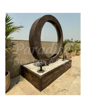 Modern Ring Waterfall Fountain