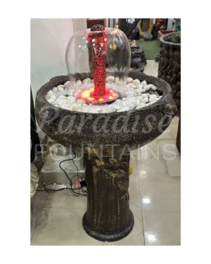 Rustic Balloon Water Fountain