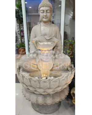 Premium Stone Buddha Waterfall