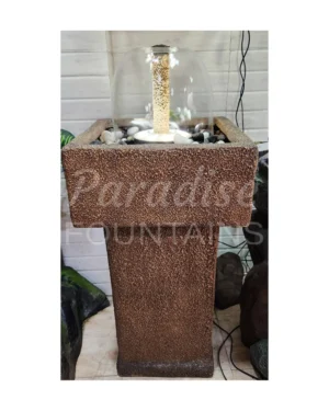 Modern Square LED Water Fountain